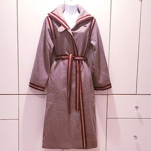 VINTAGE Wool Wrap Coat